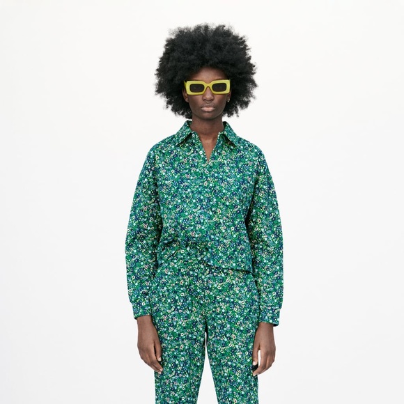 🌟Zara floral sweatshirt - Picture 6 of 9